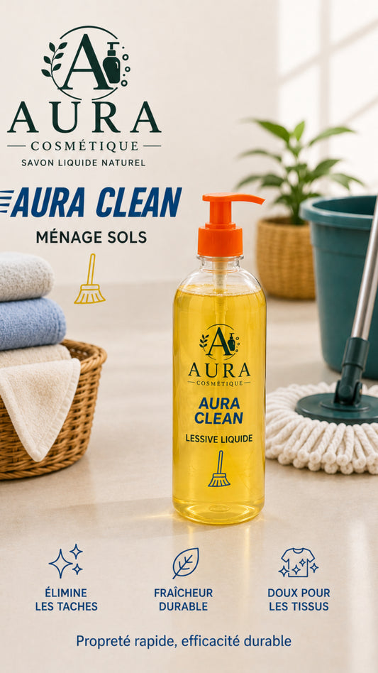 Savon liquide jaune