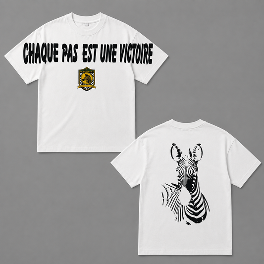 Tee-Shirt Motivation Blanc